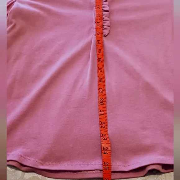 Daily Thread Ruffle Collar Top Sz M NWOT Pink - Picture 11 of 12